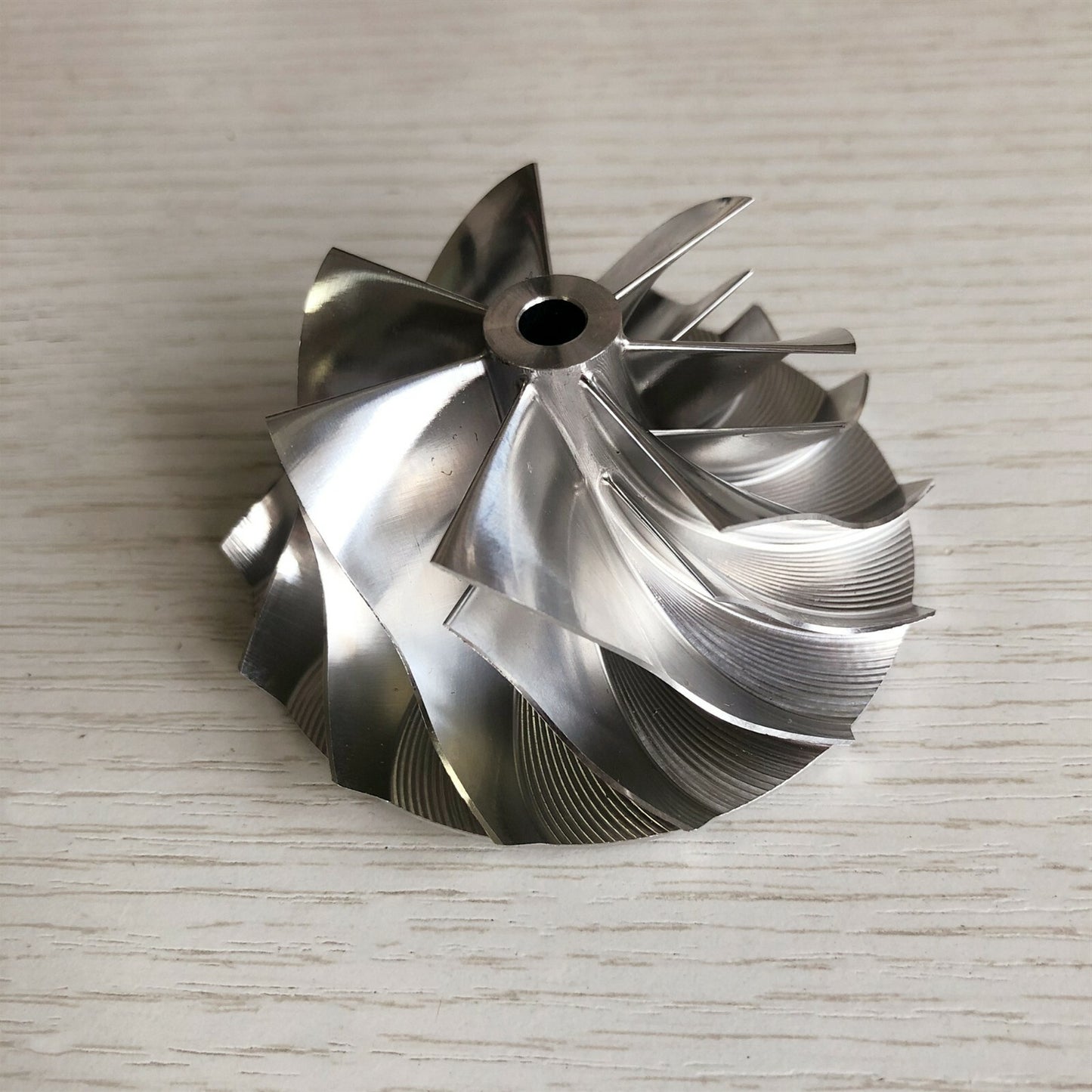 GT2871 452546-0005 53.11/70.98 mm 7+7 Blade Performance Billet Compressor Wheel
