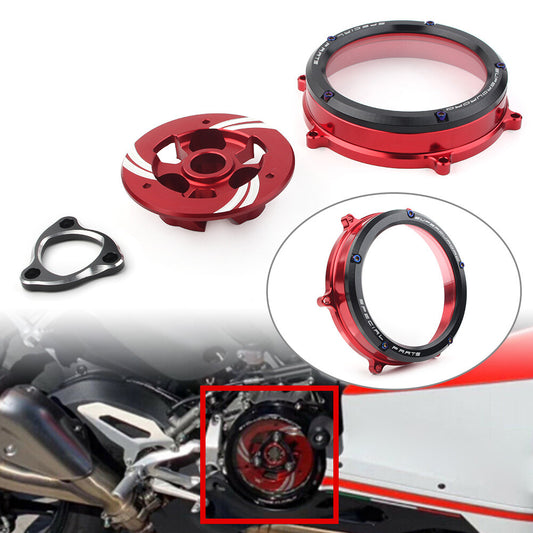 for Ducati Panigale 1199 1299 959 R S 2012-20 Clear Clutch Cover Guard Protector