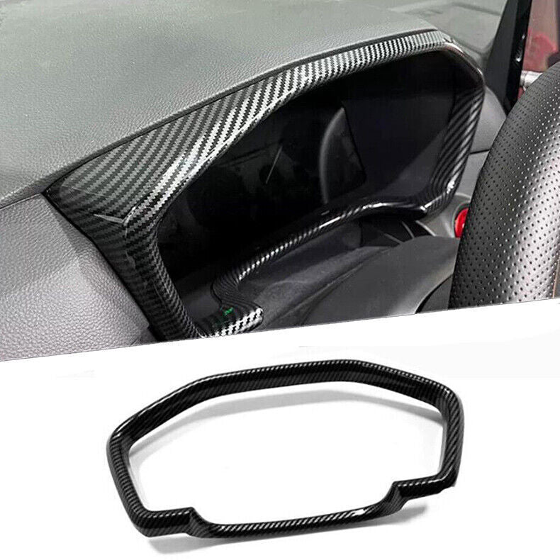 for Honda CR-V CRV 2023-2024 Carbon Fiber Instrusment Dashboard Frame Cover ABS