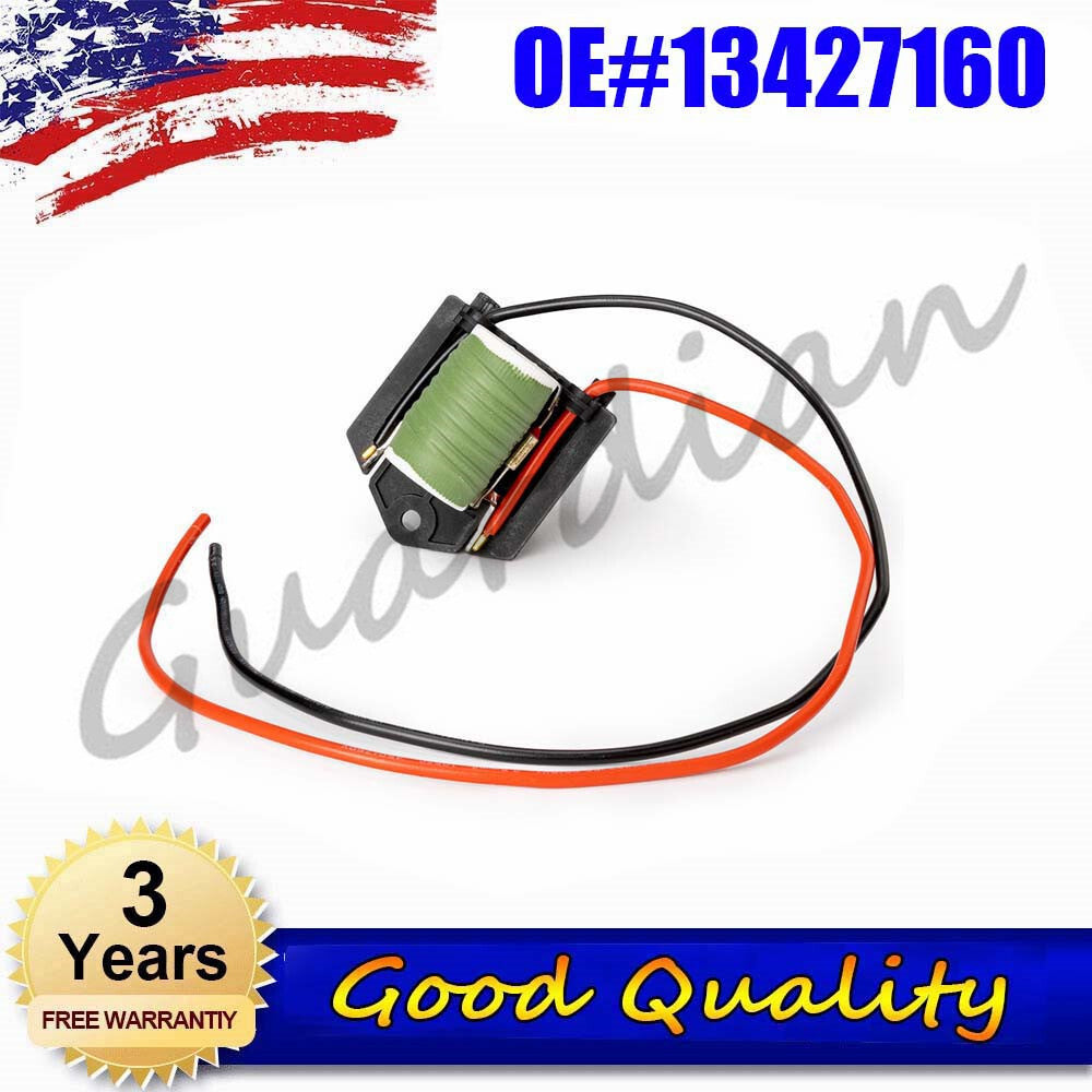 One new radiator fan motor relay resistor 13427160 for Buick for Chevrolet .