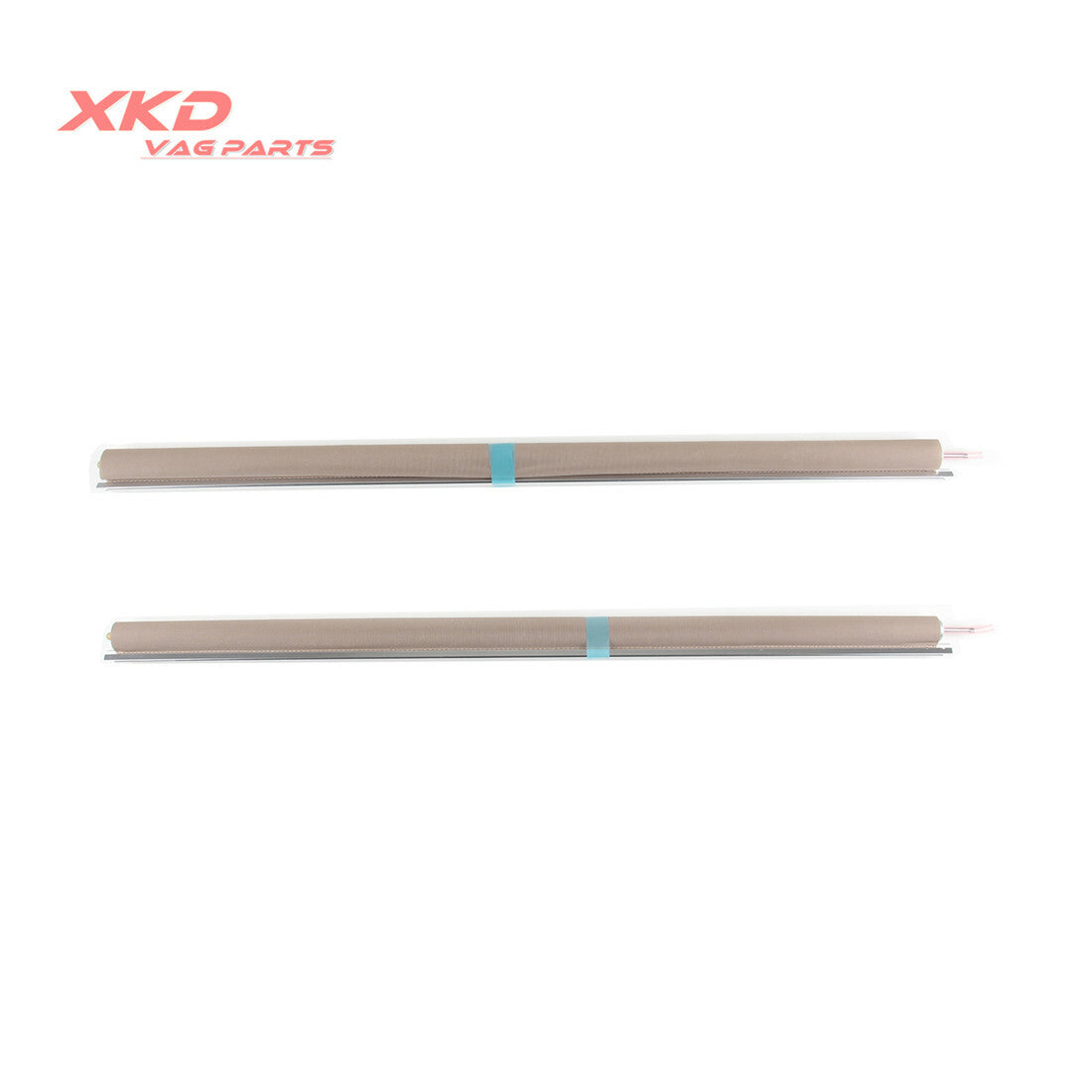 Beige sunroof sunshade assembly for front and rear use on for Mercedes W246, W204, and GLK250.