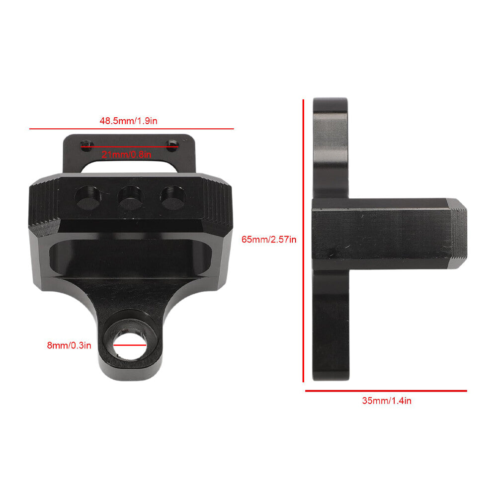 3-Port Boost Solenoid Mount Holder Bracket Kit for MAC,AEM Boost Controlle Valve