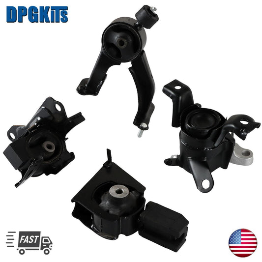 4PCS Motor Mount Set for 14-19 for Toyota for Corolla 1.8L Engine Auto CVT Transmission
