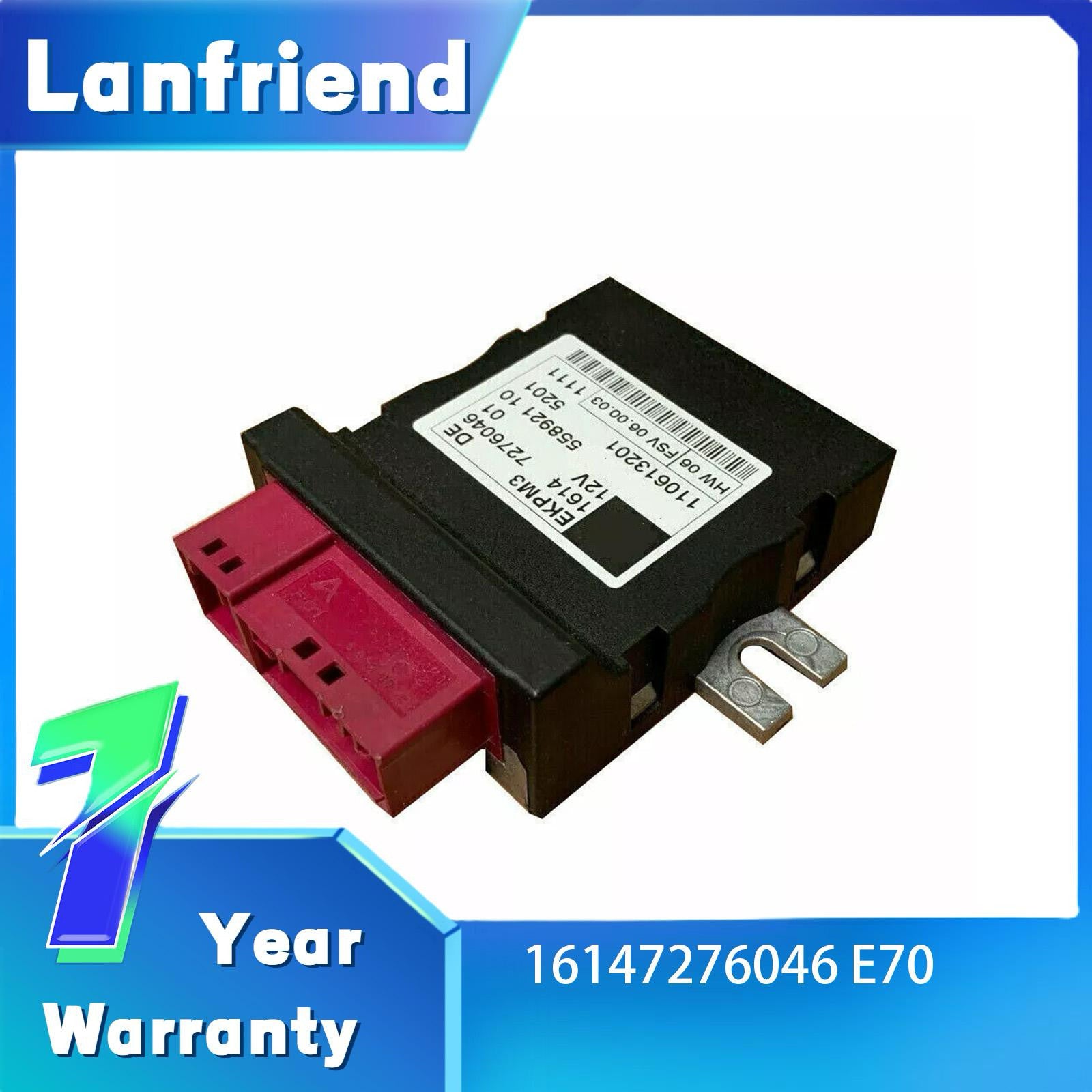 Fuel Pump Control Unit Fit for BMW X5 E70 2007-2013 PN 16147276046