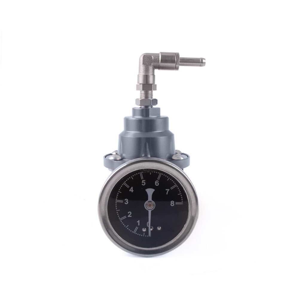 Titanium Universal Adjustable Car Fuel Pressure Regulator with Oil Gauge Kit