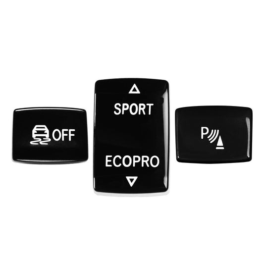 3 Pcs Gear Shift Button Trim FIT for BMW F20 F21 F22 F23 F30 F31 F34 F32 F33 F36