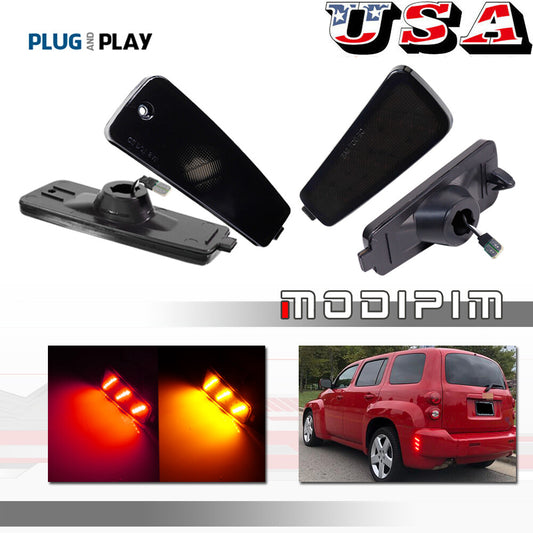 Smoke-side marking parking lights are applicable to 2006, 2007, 2008, 2009, and 2010 for Chevrolet HHR