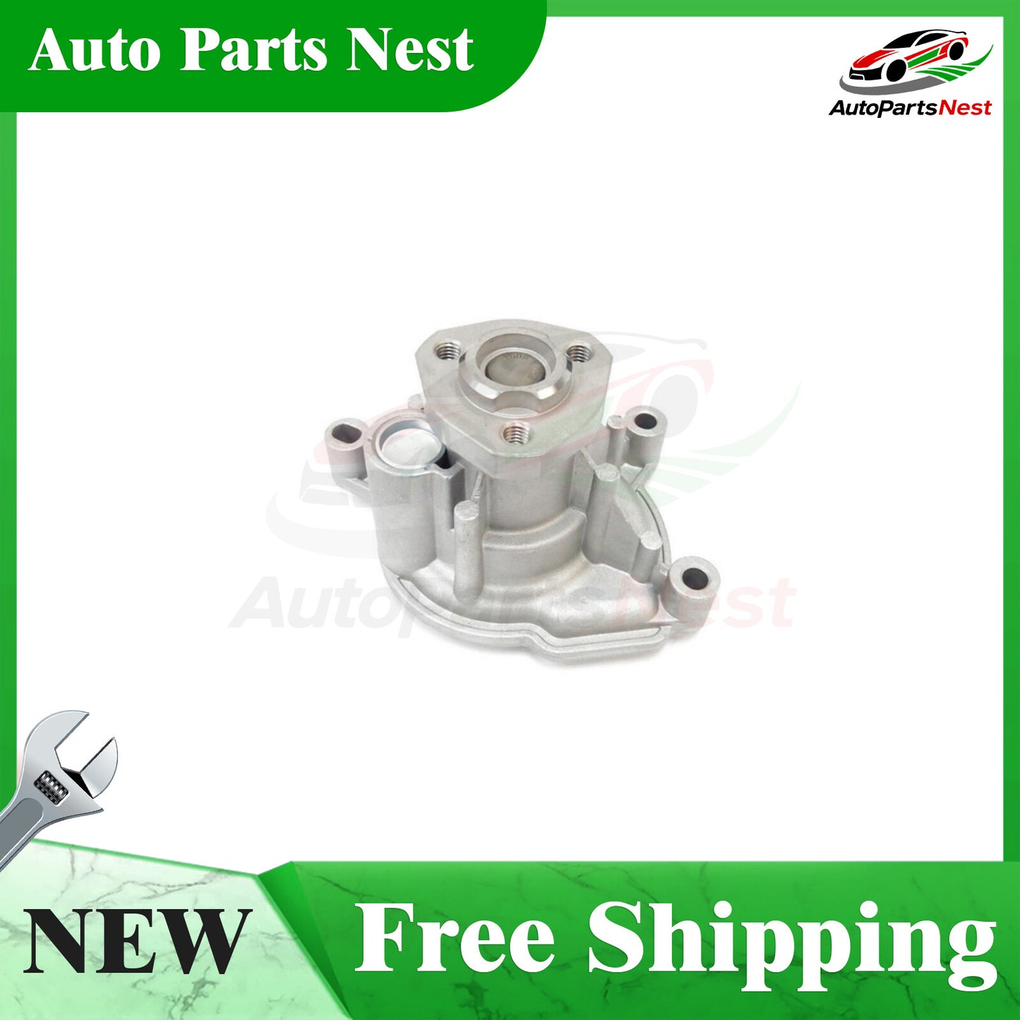 WATER PUMP for AUDI A3 1.4L L4 CYL 85 CID 2008 2009 2010 2011 2012 03C121005N
