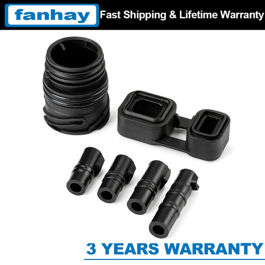 6-piece new 6HP19 valve body to housing inner liner sealing kit for BMW 128I 328I 6HP21