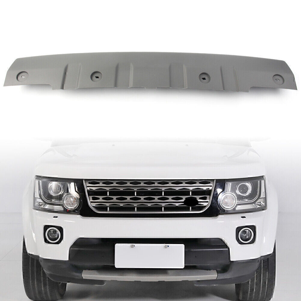 Front Bumper Skid Plate Tow Hook Eye Cover for Land Rover LR4 Discovery 4 Gray