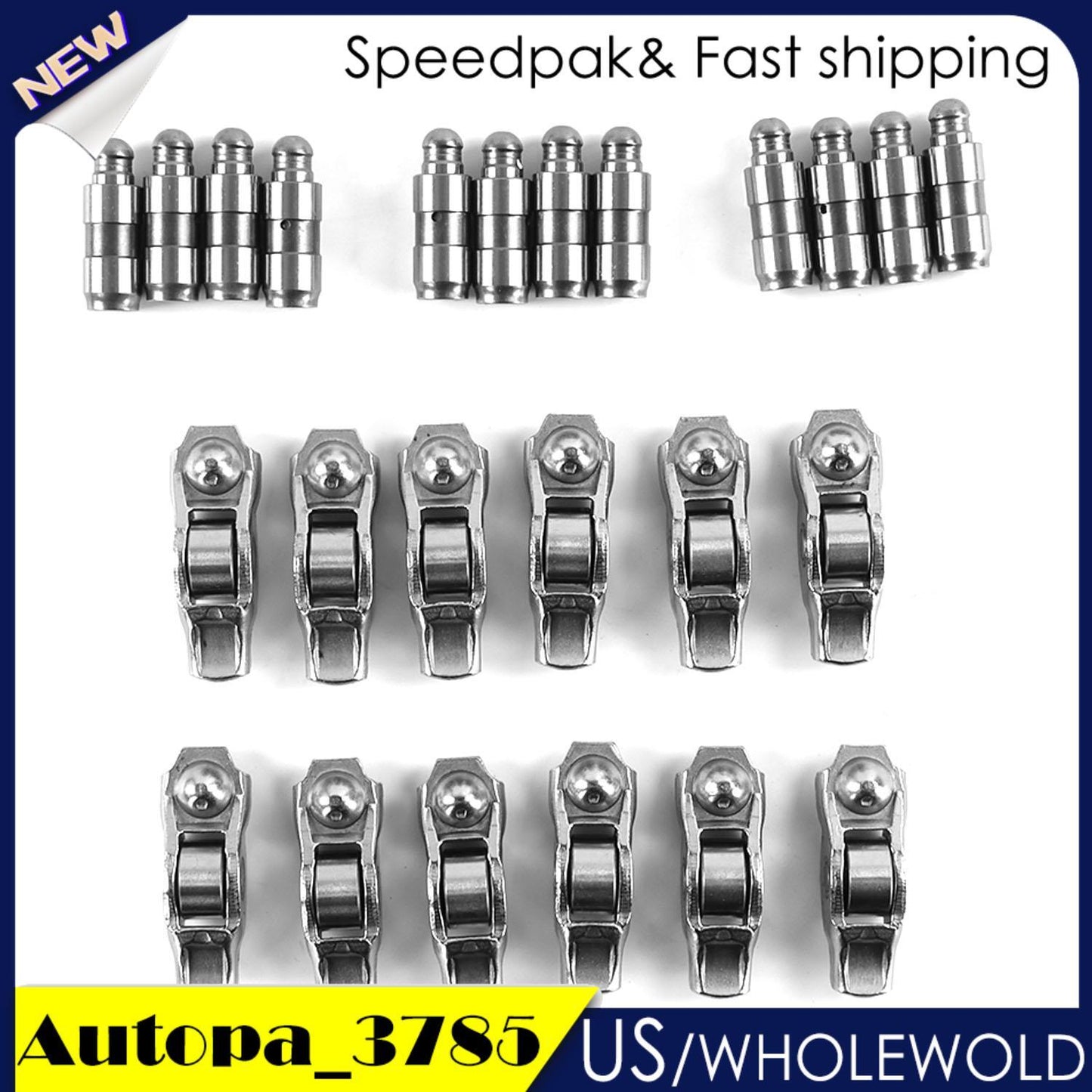 24 Pcs Rocker Arms  Lifters For 2011-19 for Chrysler for Dodge for Ram 5184332AA 5184296AH