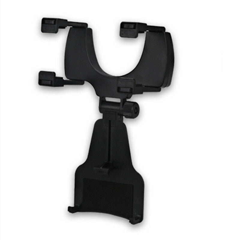 Auto Rearview Mirror Clip Mount Cell Phone Holder Bracket Stand Mobile Phone GPS
