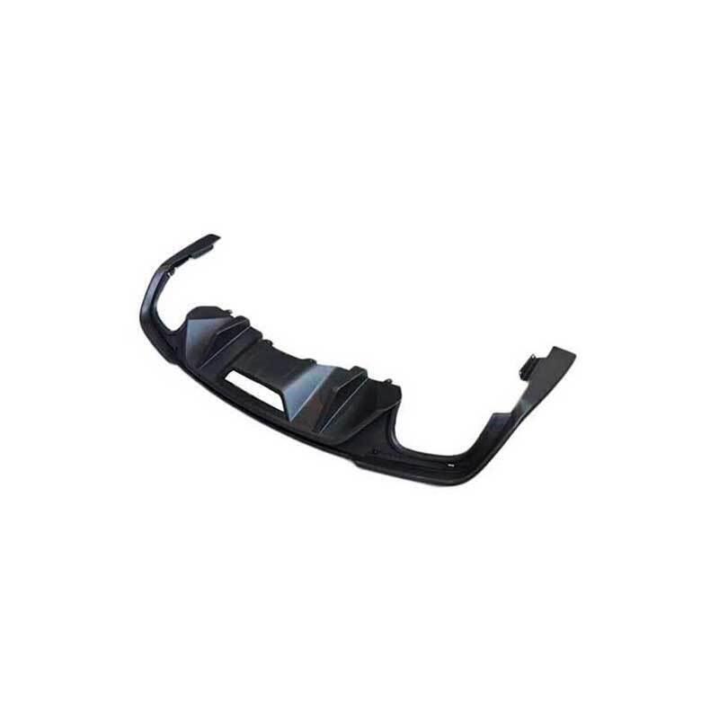 Rear Diffuser Spoiler Bodykit 4-outlet 1PCS for Ford for Mustang 2018-2021 GT Black