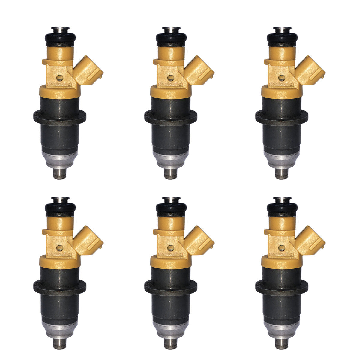 6Pcs Fuel Injectors For 2003 up for Yamaha Outboard HPDI 250 300HP 60V-13761-00-00