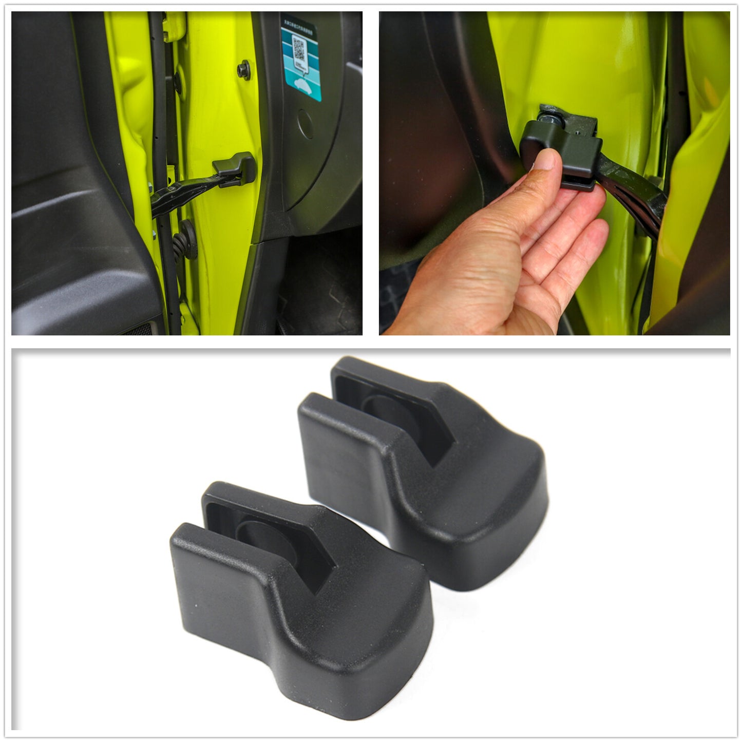 for Suzuki for Jimny 2019-2022 Door Stopper Buckle Stop Cap Rust Protector Cover