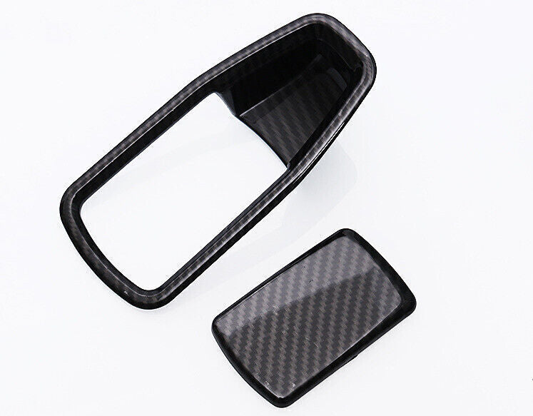 Carbon Fiber for Co -Pilot Storage Box Handle Cover for BMW 3 4 Series G20 2019-2023