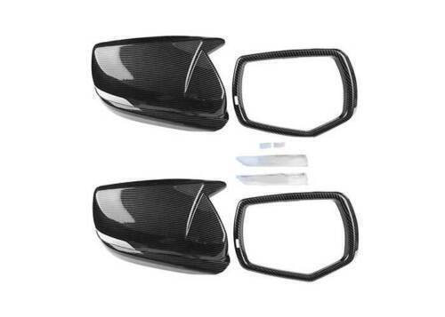 Carbon Fiber Oxhorns Exterior Rear View Mirror Covers for Cadillac CT5 2020-2022