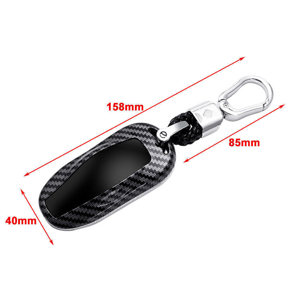 Fit for Tesla for Model S 12-19 White Car for Smart Key Fob Protect Case Cover Accessories
