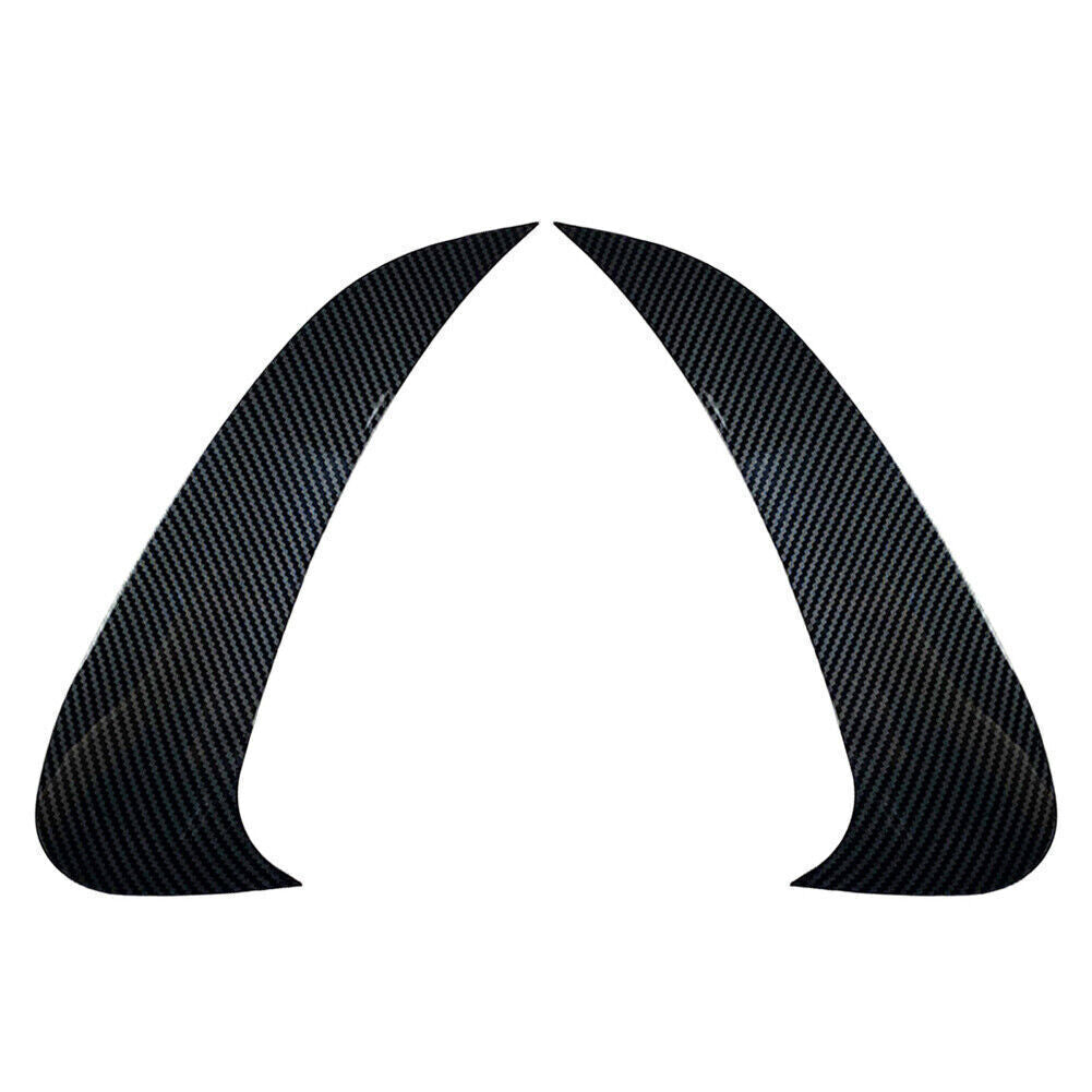 Pair Rear Bumper Splitter Spoiler Canard Air Vent for Mercedes Benz C-class W206