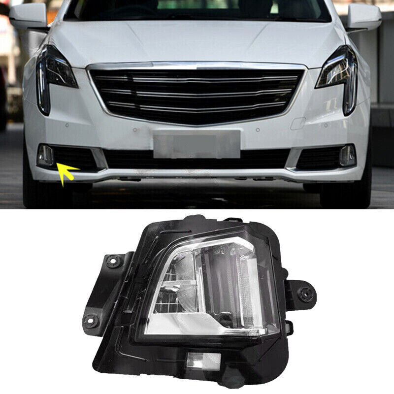 1Pcs LED Right Side Front Bumper Fog Light Fog Lamp for Cadillac XTS 2018-2019