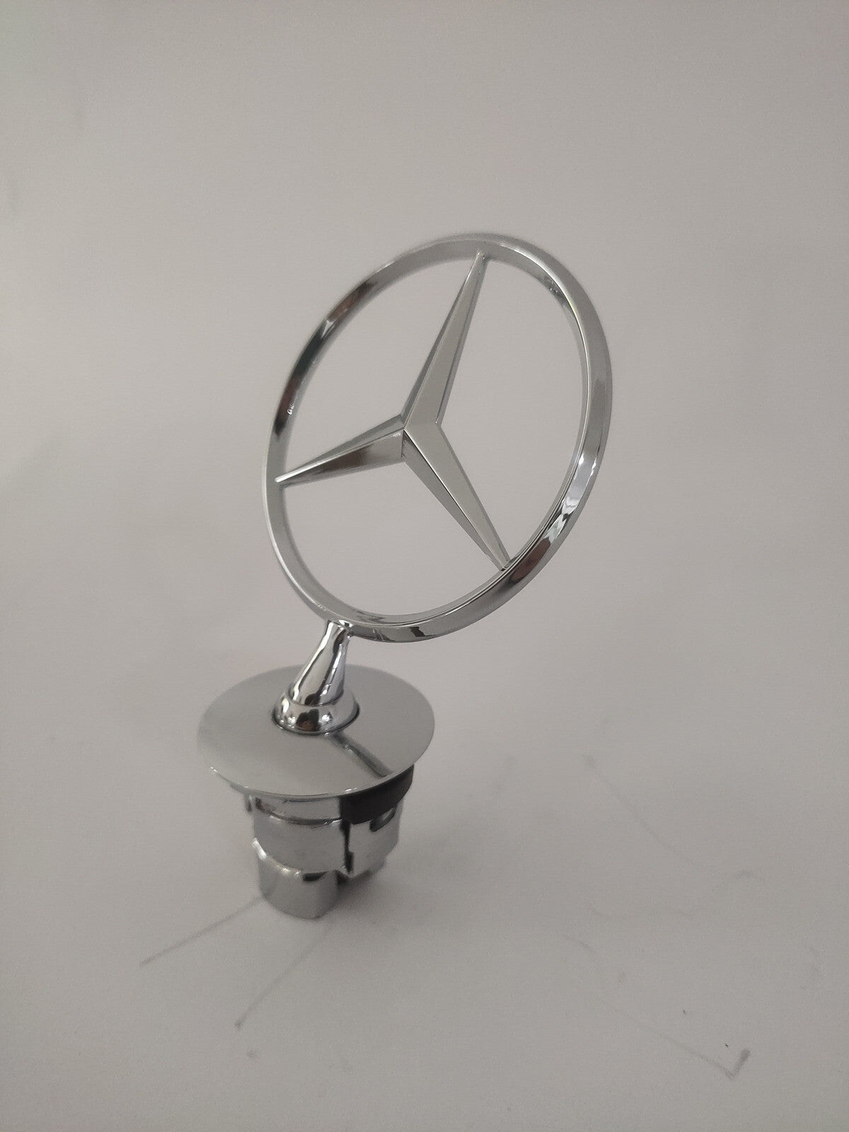 Fit for Mercedes-Benz front 3D range hood badge C230 C280 CLK320 E350 E320 E/S500 Silver