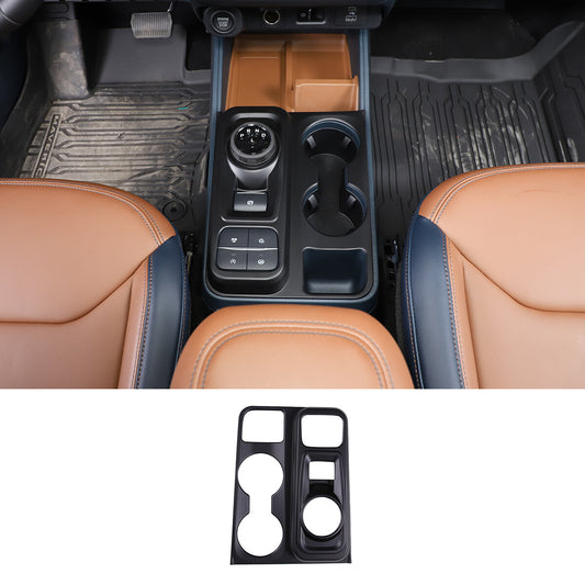 2-pack ABS glossy black exterior door cup protectors for Corvette C7 2014-2019