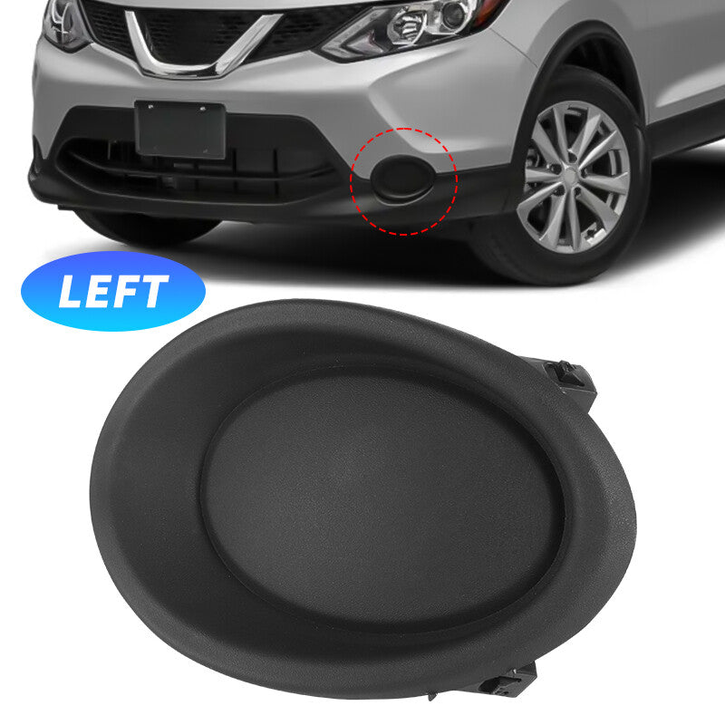Front Left Side Fog Light Lamp Covers Bezels For 2017-2019 for Nissan Rogue Sport