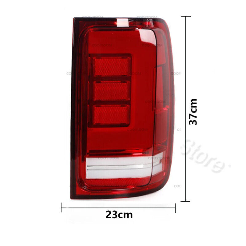 Pair for Volkswagen for VW Amarok V6 2009-2020 LED Tail Light Brake Turn Signal Lamp