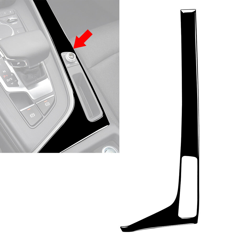 Gear Shift Control Panel Side Frame Cover Trim for Audi B9 S4 RS4 A5 S5