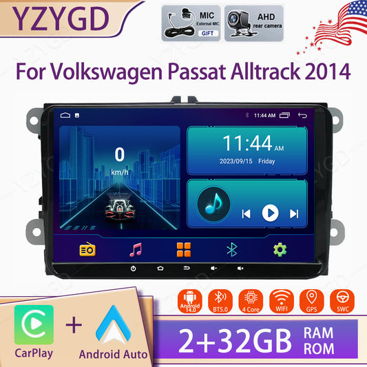 Android Carplay for Volkswagen for Passat Alltrack 2014 Car Radio Stereo GPS Screen