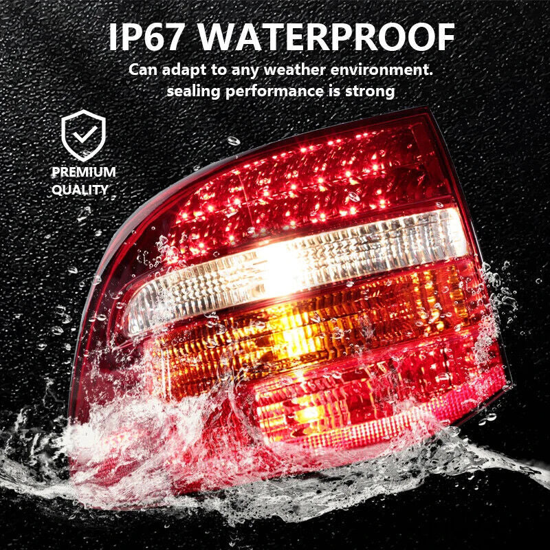for Porsche for Cayenne 2007 - 2010: Brake lights, turn signals, left taillight