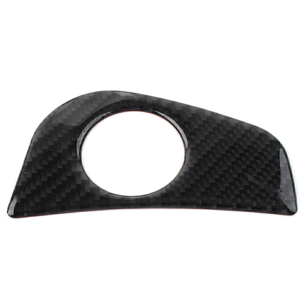 Carbon fiber ignition switch start button frame trim for 2013-18 for Subaru Forester