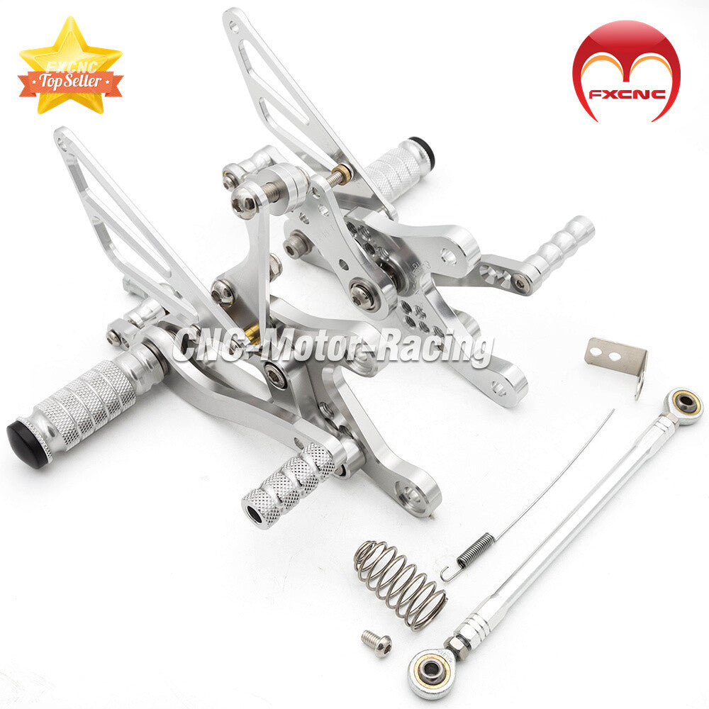 Suitable for Yamaha YZF R1 2004-2005-2006 CNC foot pedals with adjustable rear gear set.