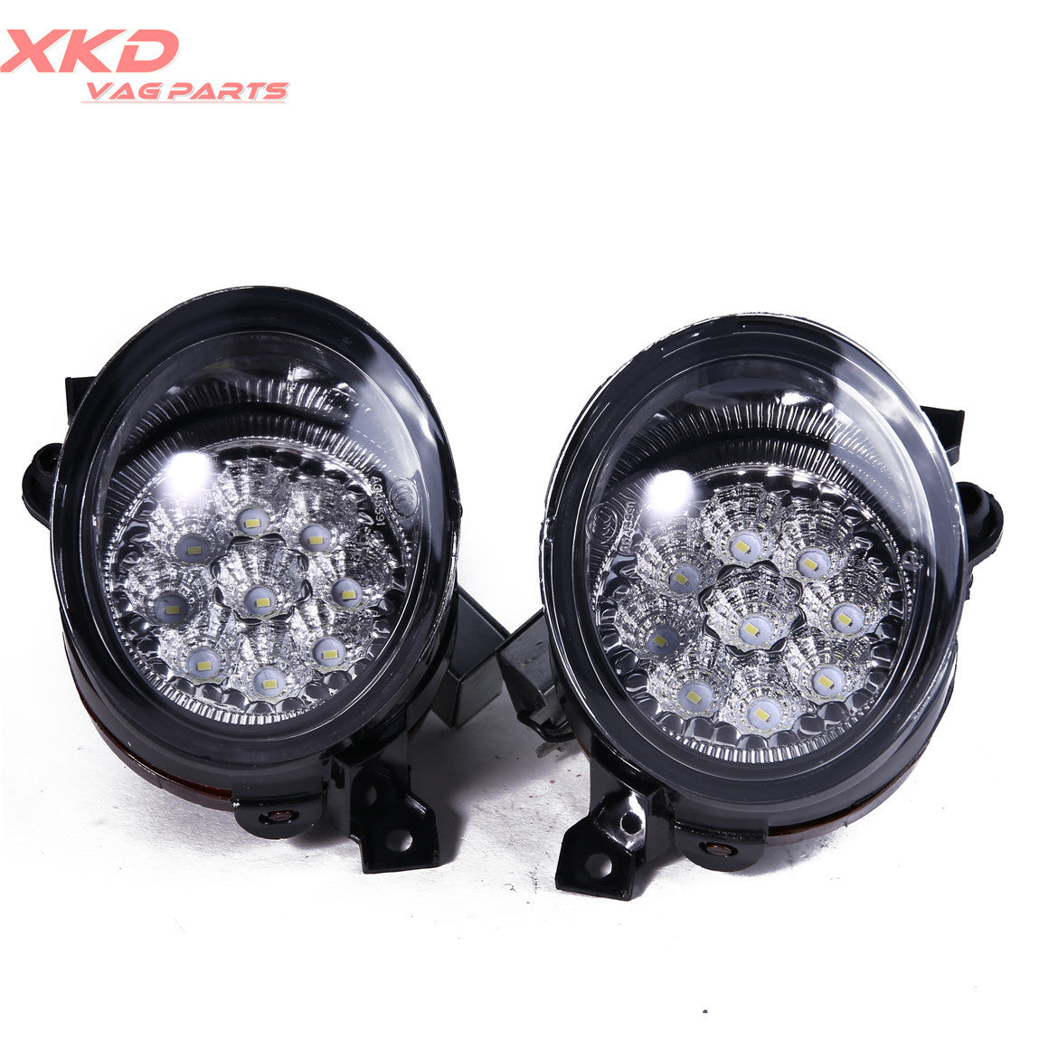 2 Front LED Clean Fog Lights for Volkswagen for Golf , for Jetta MK5, MKV, and Rabbit Up