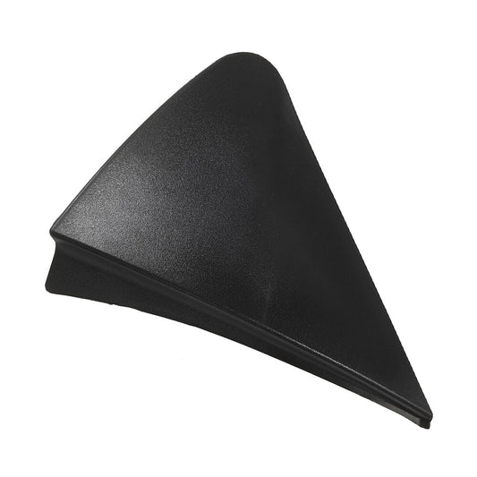 Left Front Side Mirror Corner Triangle Cover Fit 08 for Toyota Yaris Hatchback Black