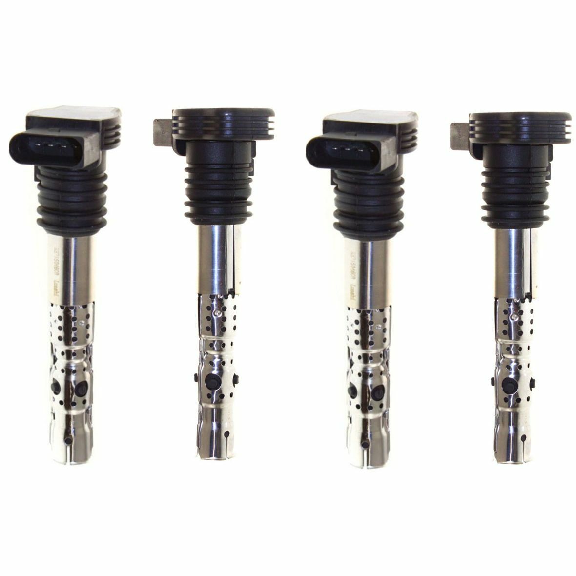Ignition Coil for VW for Golf for Jetta for Passat Beetle for Audi A4 A6 TT 1.8T UF411 Set of 4