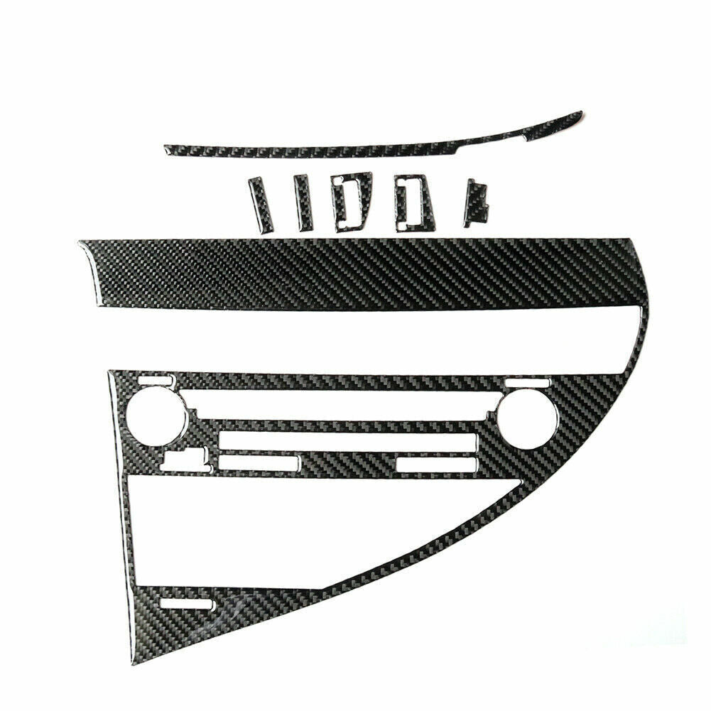 Carbon Fiber Interior CD Panel Frame Cover Trim For 2010-2012 for Lexus RX350 RX450h