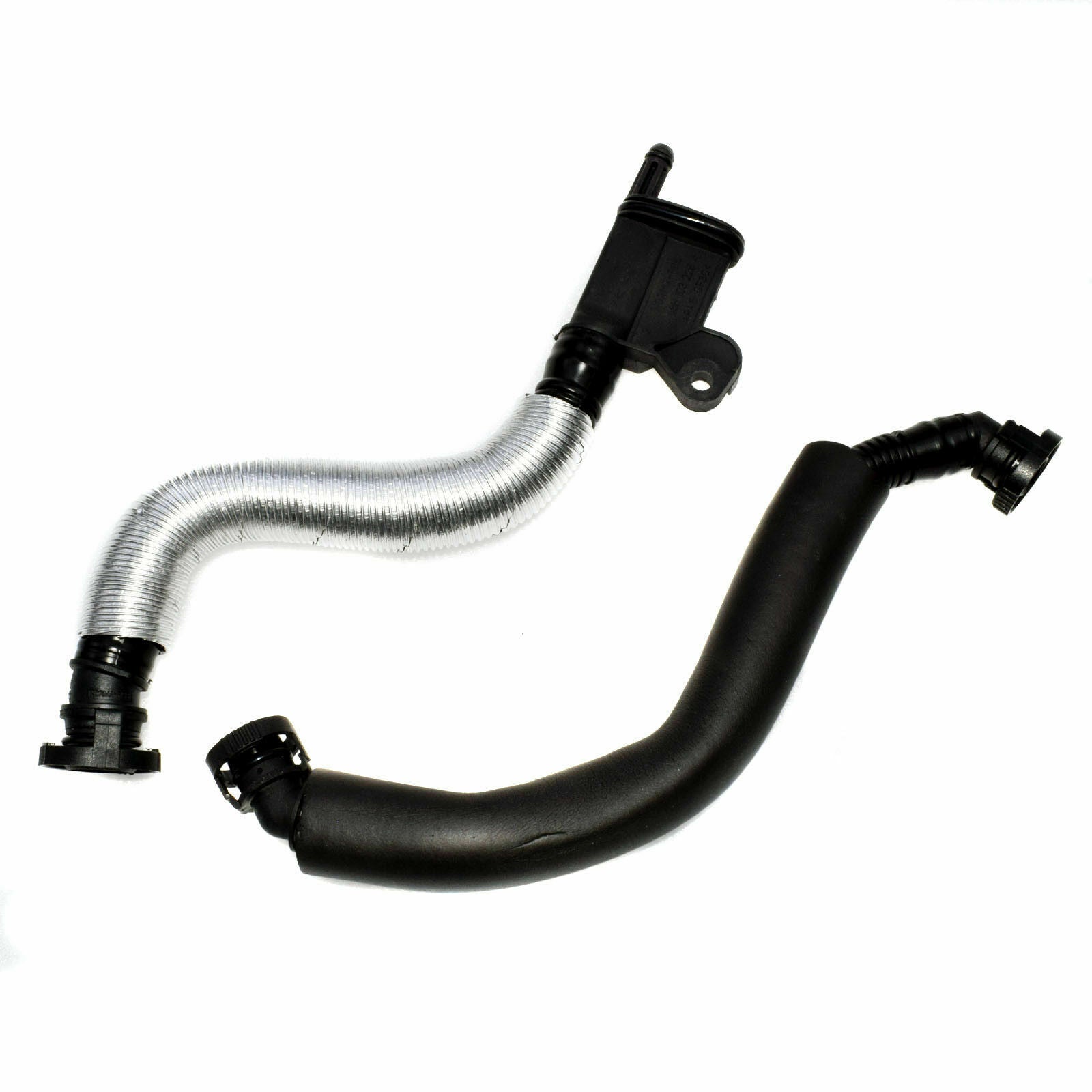 for AUDI for VW for Skoda for Seat 1.8 2.0T 2Pcs Oil-water Separator Vacuum Exhaust Pipes