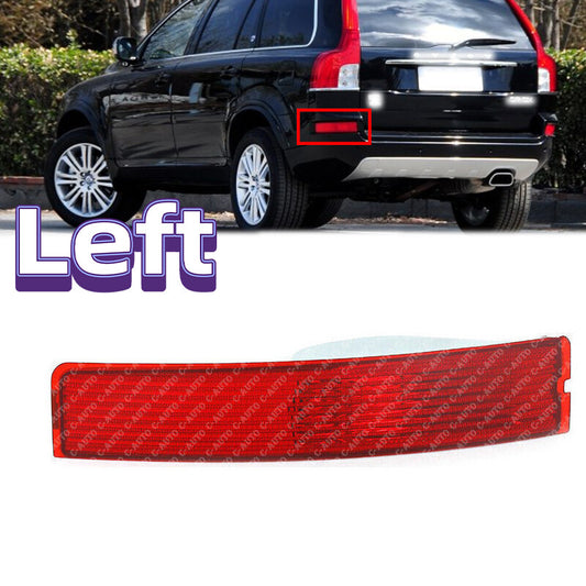 Left for Volvo XC90 2007-2014 Rear Driver Side Bumper Brake Light Tail Light