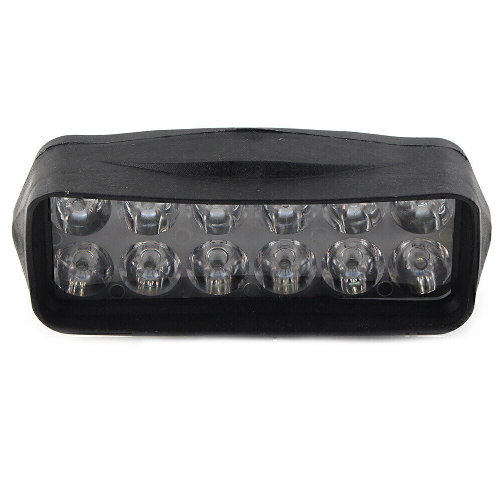 For Car UTV ATV Scooters 1X Motorcycle Headlight Spot Fog Light 12-LED Headlamp