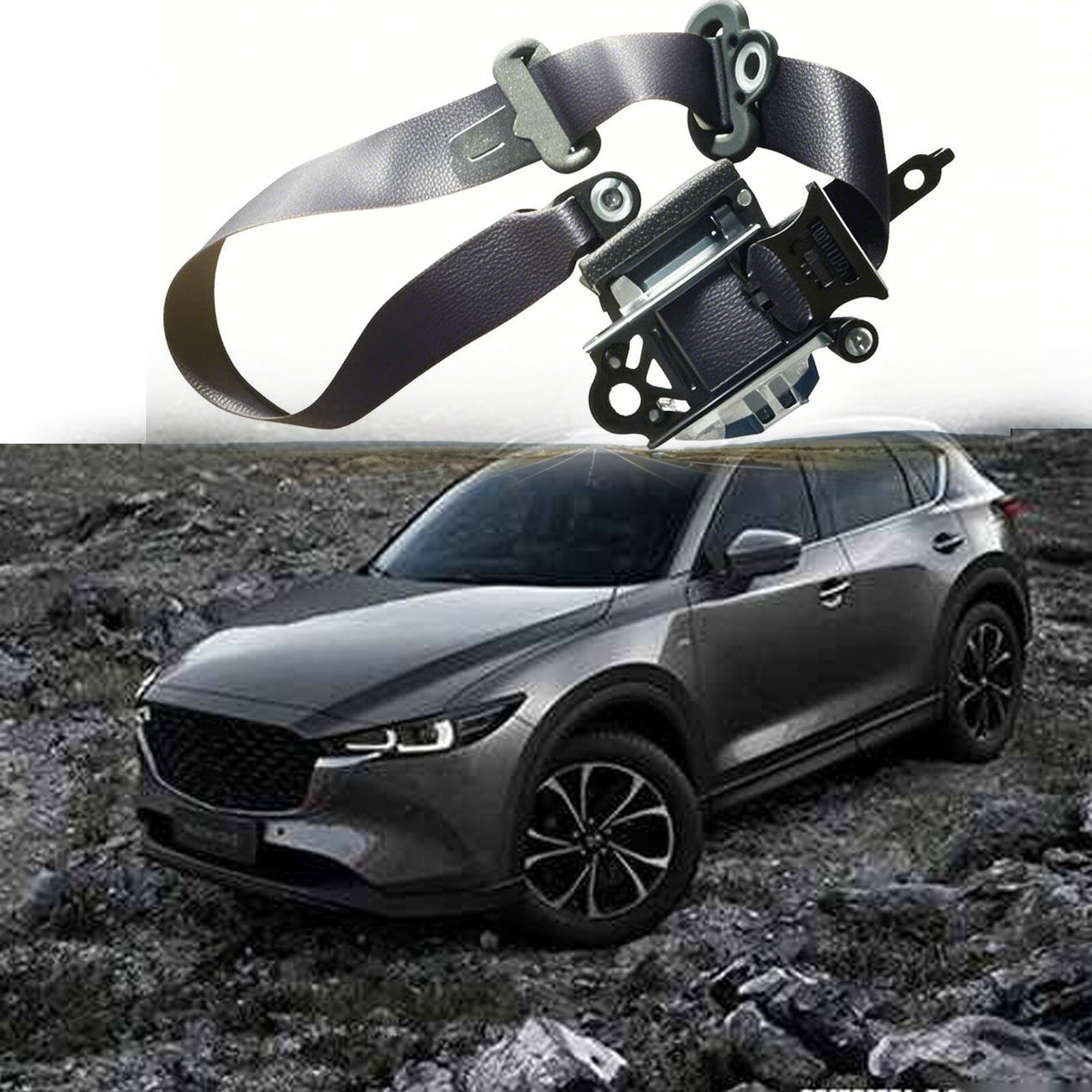 For 2014-2023 for Mazda CX5 Front for Seat Left Side for Seat Belt Retractor Safety Belts