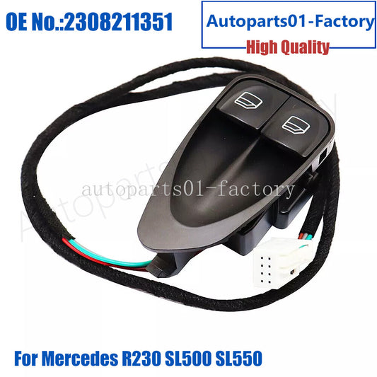 Power Window Control Switch Left Driver for Mercedes-Benz SL500 SL550 SL600