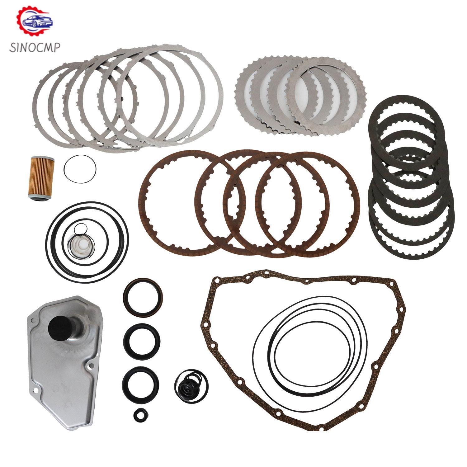 Transmission JF015E RE0F11A Master Rebuild Kit Filter Clutch Disc for Nissan