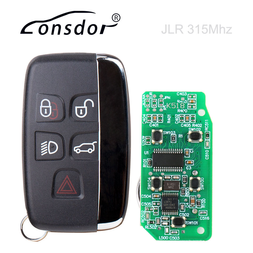 Lonsdor Specific for Smart Key 315MHz Fit for 2015-2018 for Land Rover for Jaguar 5 Buttons