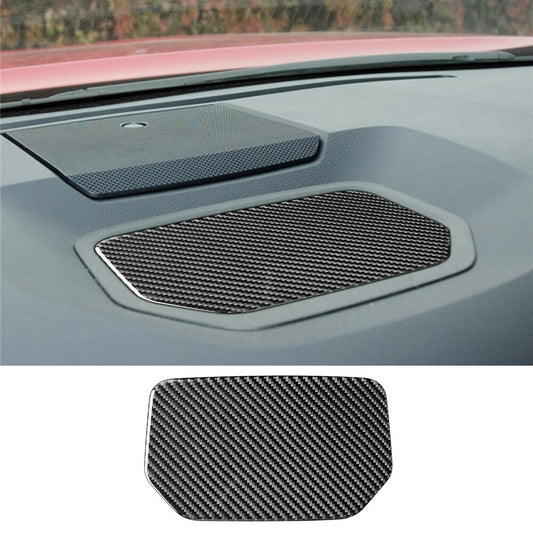Carbon Fiber Dashboard Storage Box Slot Mat Panel Trim for T@yota Tundr@ 2014-21