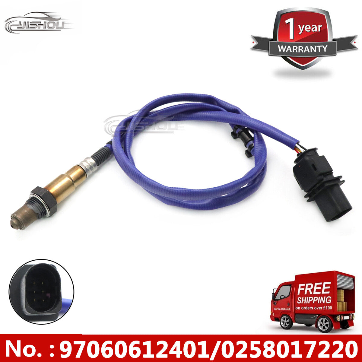 New O2 sensor 97060612401 0258017220 for Porsche 918 for Panamera 2010-2016