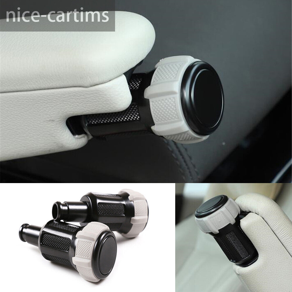 Alloy Gray Replace Armrest Knob Head Trim for Land Rover Discovery 5 Vogue Sport