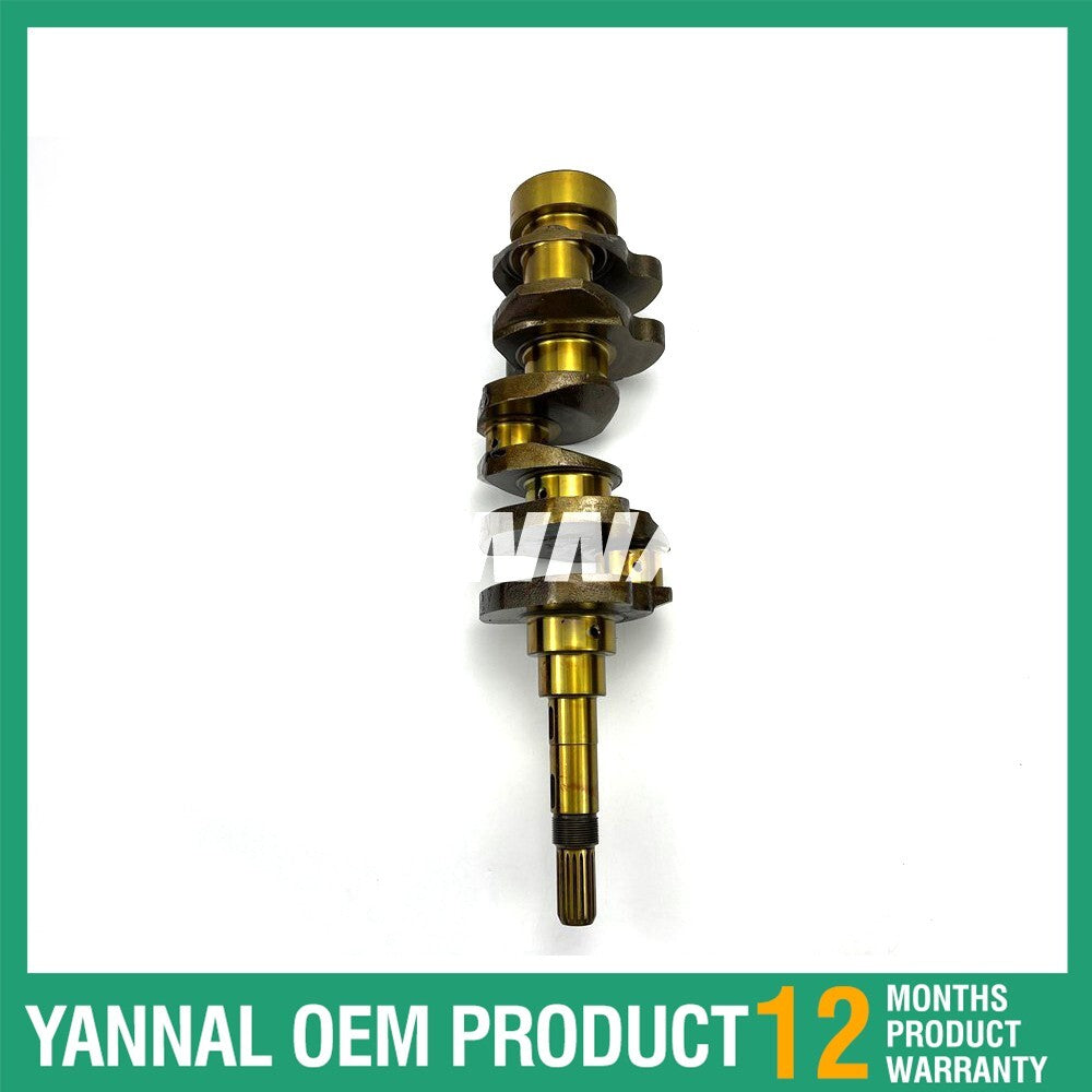 New D1703 crankshaft, 60 mm 103 mm, for Kubota D1703 diesel engine.
