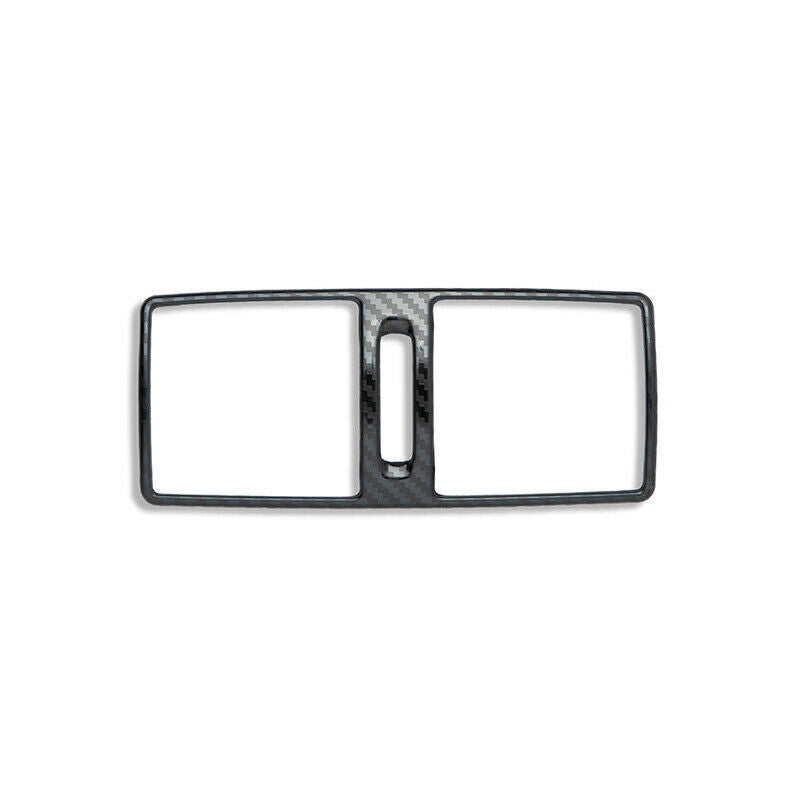 Rear Air Outlet Vent Frame Trim Fit for Nissan Sentra 20-22 Steel Carbon Fiber