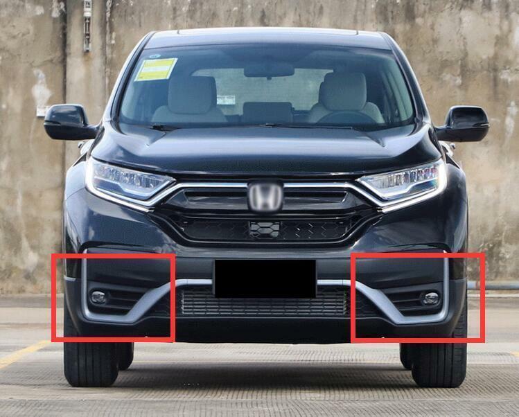 For 2020-2021 for Honda CR-V CRV SUV Bumper LED Fog Light Lamp Chrome +Bezel+Harness